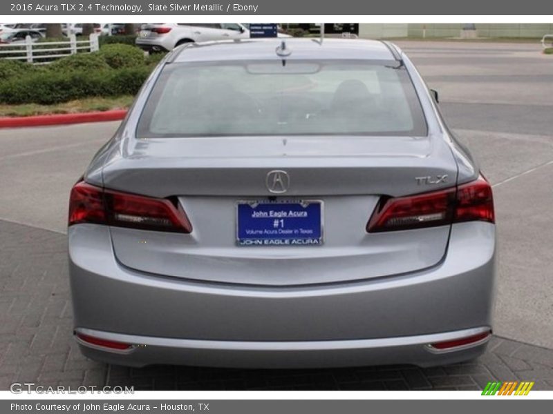 Slate Silver Metallic / Ebony 2016 Acura TLX 2.4 Technology