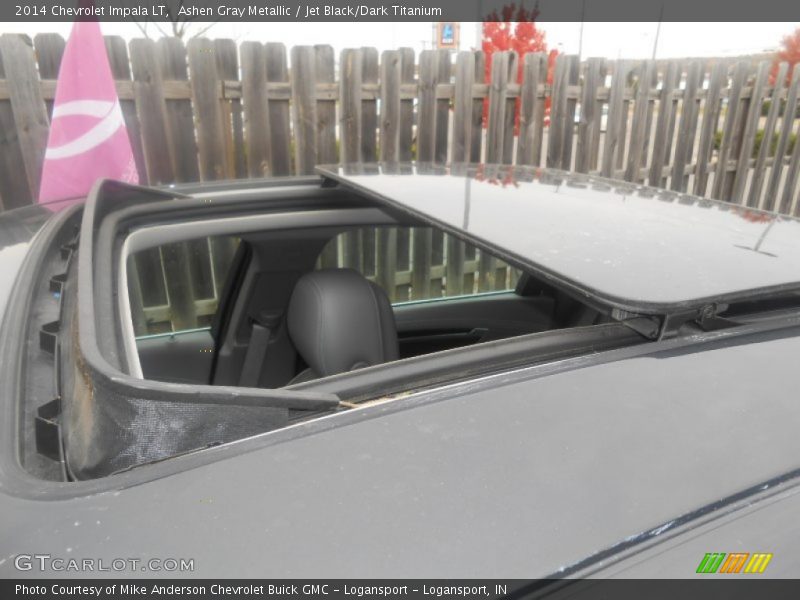 Ashen Gray Metallic / Jet Black/Dark Titanium 2014 Chevrolet Impala LT