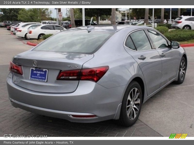 Slate Silver Metallic / Ebony 2016 Acura TLX 2.4 Technology