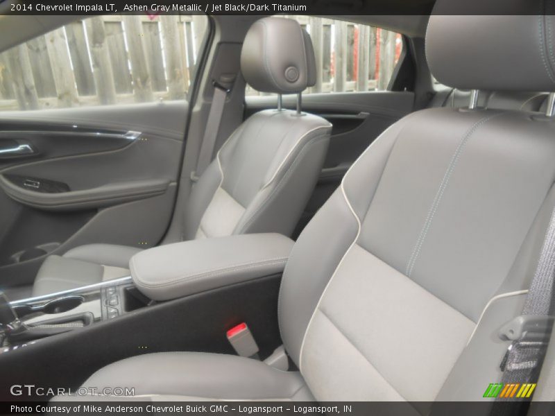 Ashen Gray Metallic / Jet Black/Dark Titanium 2014 Chevrolet Impala LT