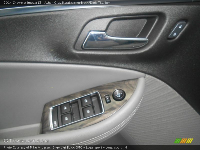 Ashen Gray Metallic / Jet Black/Dark Titanium 2014 Chevrolet Impala LT