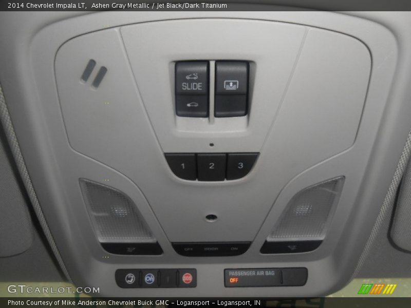 Ashen Gray Metallic / Jet Black/Dark Titanium 2014 Chevrolet Impala LT