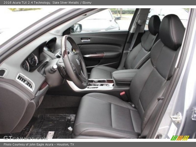 Slate Silver Metallic / Ebony 2016 Acura TLX 2.4 Technology
