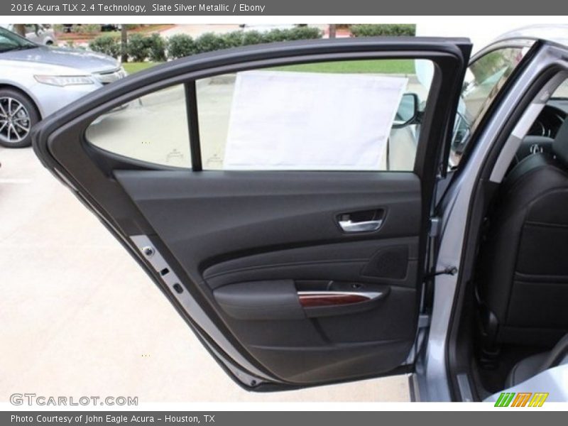 Slate Silver Metallic / Ebony 2016 Acura TLX 2.4 Technology