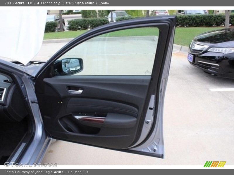 Slate Silver Metallic / Ebony 2016 Acura TLX 2.4 Technology