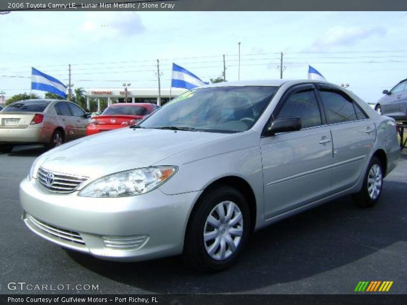 Lunar Mist Metallic / Stone Gray 2006 Toyota Camry LE