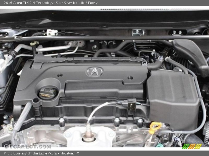Slate Silver Metallic / Ebony 2016 Acura TLX 2.4 Technology
