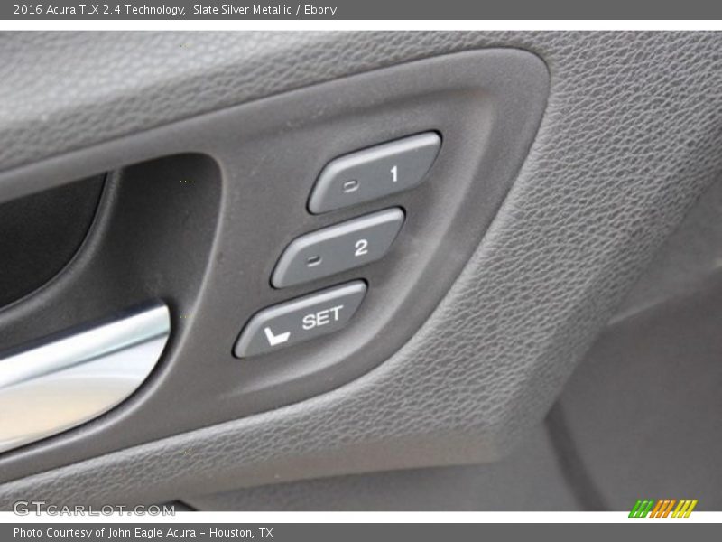 Slate Silver Metallic / Ebony 2016 Acura TLX 2.4 Technology
