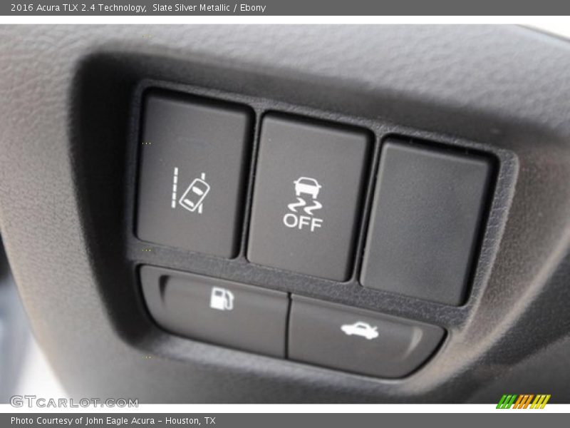 Slate Silver Metallic / Ebony 2016 Acura TLX 2.4 Technology