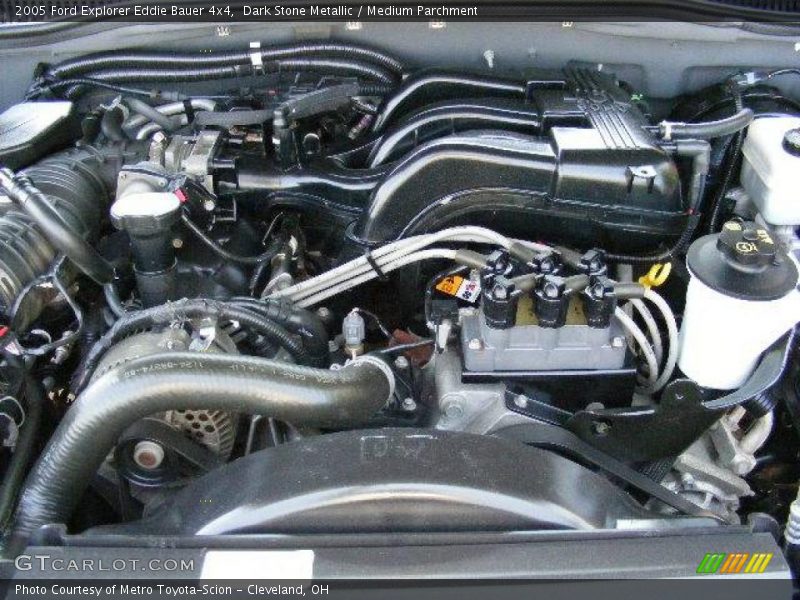 Dark Stone Metallic / Medium Parchment 2005 Ford Explorer Eddie Bauer 4x4
