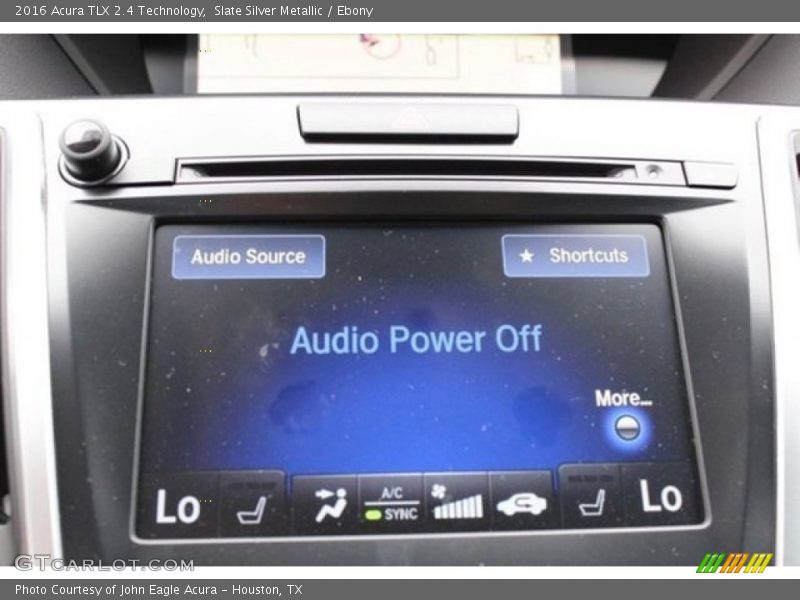 Slate Silver Metallic / Ebony 2016 Acura TLX 2.4 Technology