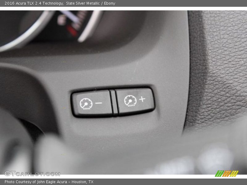Slate Silver Metallic / Ebony 2016 Acura TLX 2.4 Technology