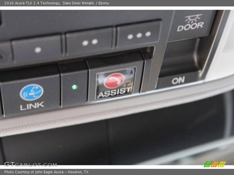 Slate Silver Metallic / Ebony 2016 Acura TLX 2.4 Technology