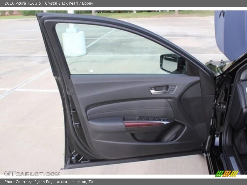 Crystal Black Pearl / Ebony 2016 Acura TLX 3.5