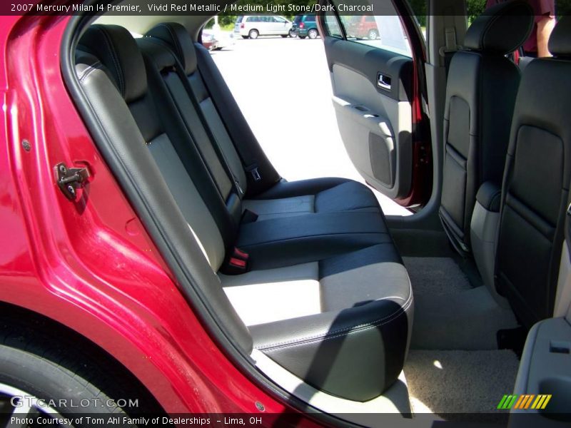 Vivid Red Metallic / Medium Light Stone/Dark Charcoal 2007 Mercury Milan I4 Premier