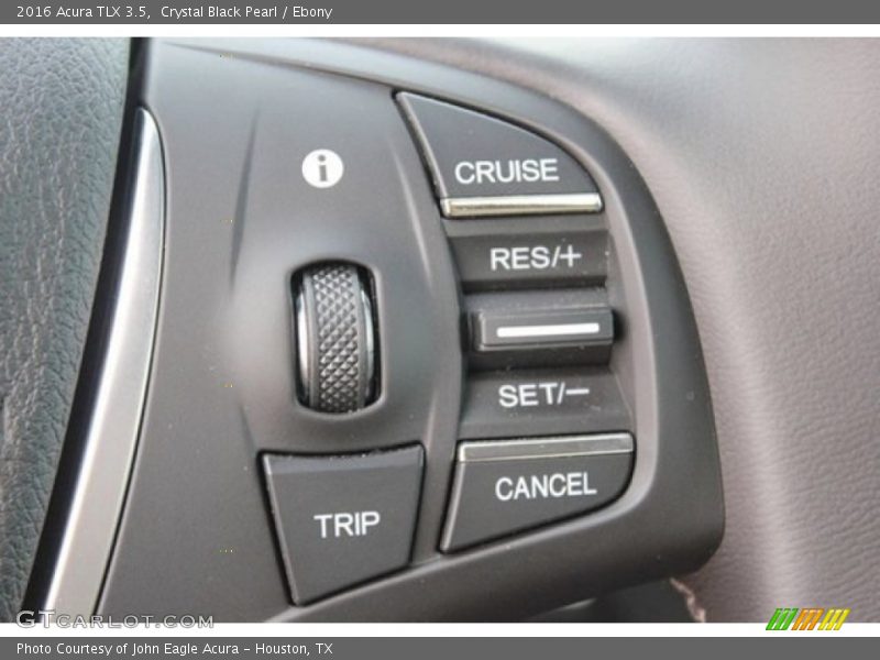 Crystal Black Pearl / Ebony 2016 Acura TLX 3.5