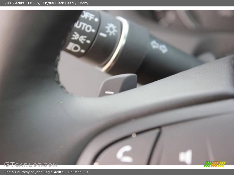 Crystal Black Pearl / Ebony 2016 Acura TLX 3.5