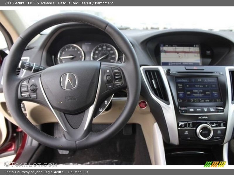 Dashboard of 2016 TLX 3.5 Advance