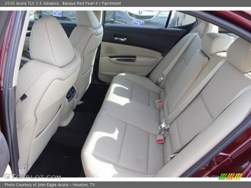 Basque Red Pearl II / Parchment 2016 Acura TLX 3.5 Advance