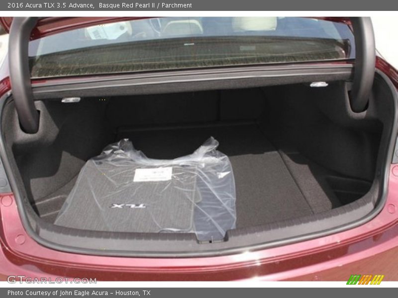 Basque Red Pearl II / Parchment 2016 Acura TLX 3.5 Advance