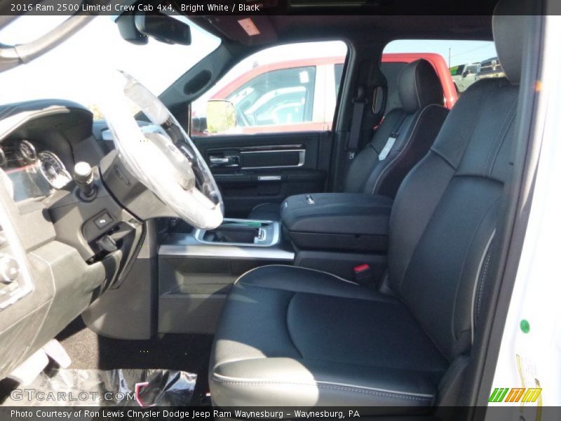 Bright White / Black 2016 Ram 2500 Limited Crew Cab 4x4