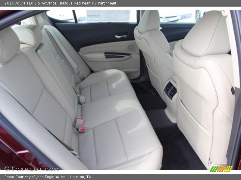 Basque Red Pearl II / Parchment 2016 Acura TLX 3.5 Advance