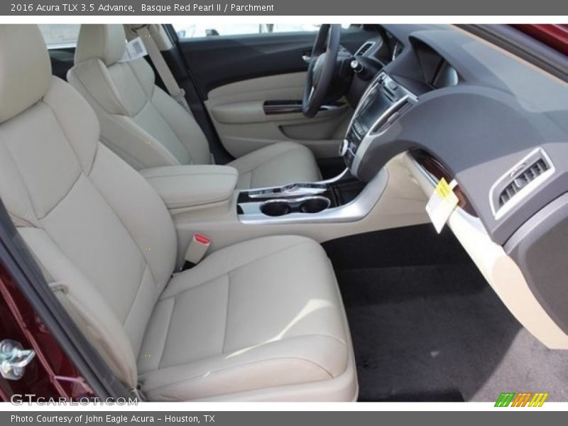 Basque Red Pearl II / Parchment 2016 Acura TLX 3.5 Advance
