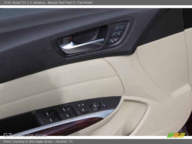 Basque Red Pearl II / Parchment 2016 Acura TLX 3.5 Advance