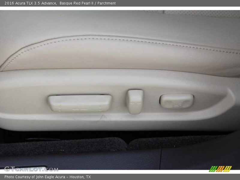 Basque Red Pearl II / Parchment 2016 Acura TLX 3.5 Advance