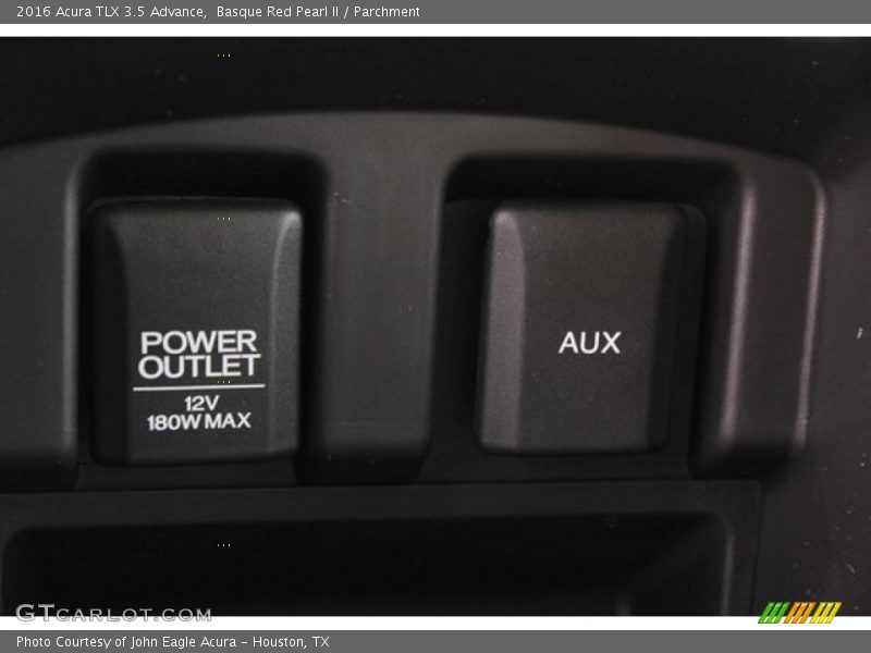 Basque Red Pearl II / Parchment 2016 Acura TLX 3.5 Advance