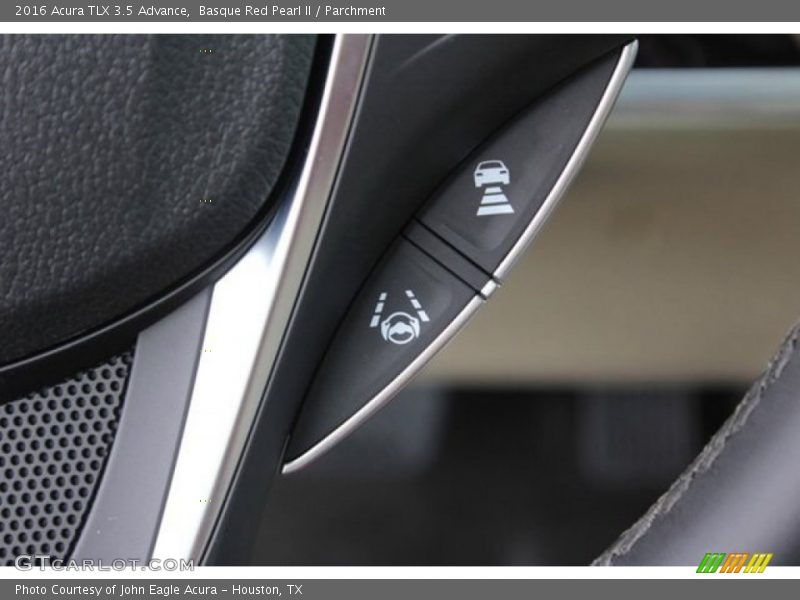 Basque Red Pearl II / Parchment 2016 Acura TLX 3.5 Advance