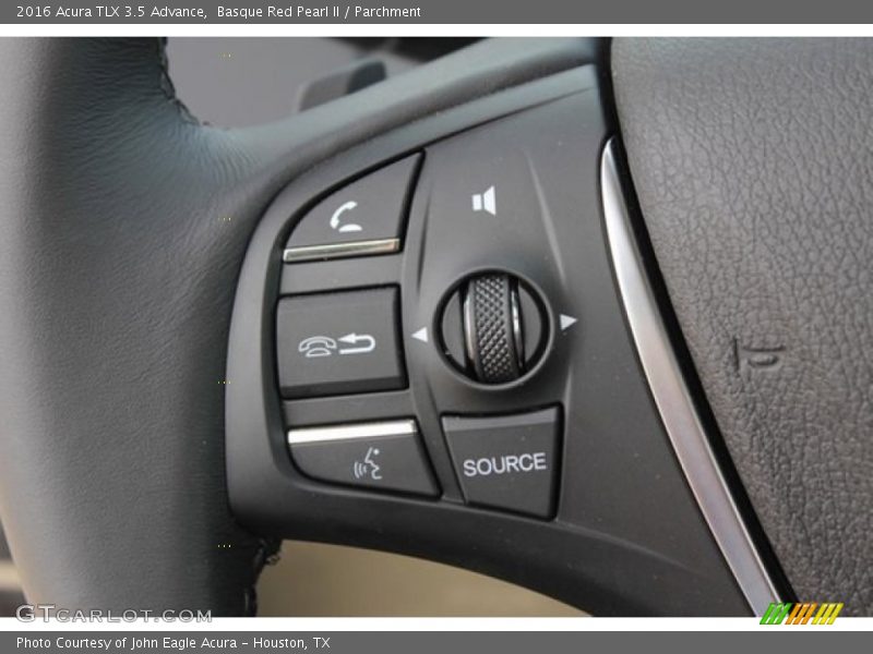 Basque Red Pearl II / Parchment 2016 Acura TLX 3.5 Advance