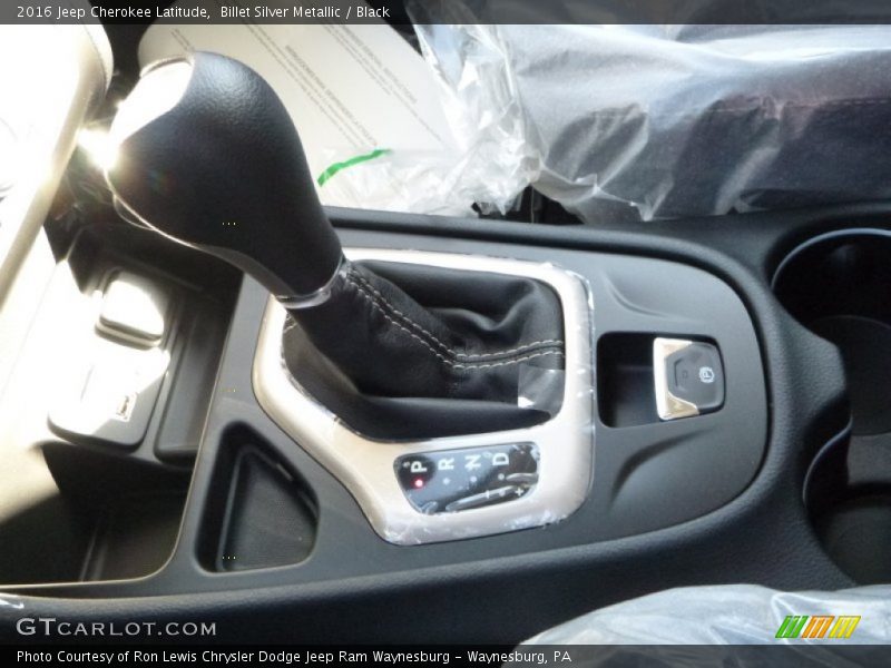 Billet Silver Metallic / Black 2016 Jeep Cherokee Latitude