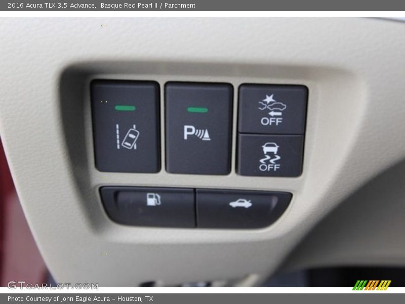 Basque Red Pearl II / Parchment 2016 Acura TLX 3.5 Advance