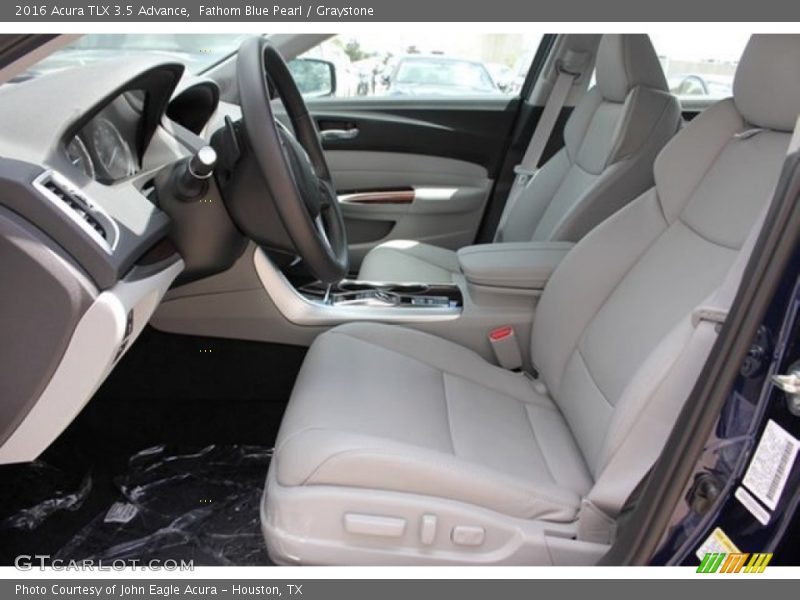 Front Seat of 2016 TLX 3.5 Advance