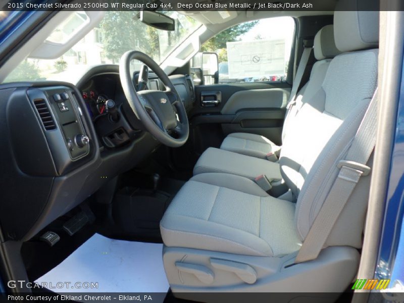 Deep Ocean Blue Metallic / Jet Black/Dark Ash 2015 Chevrolet Silverado 2500HD WT Regular Cab 4x4