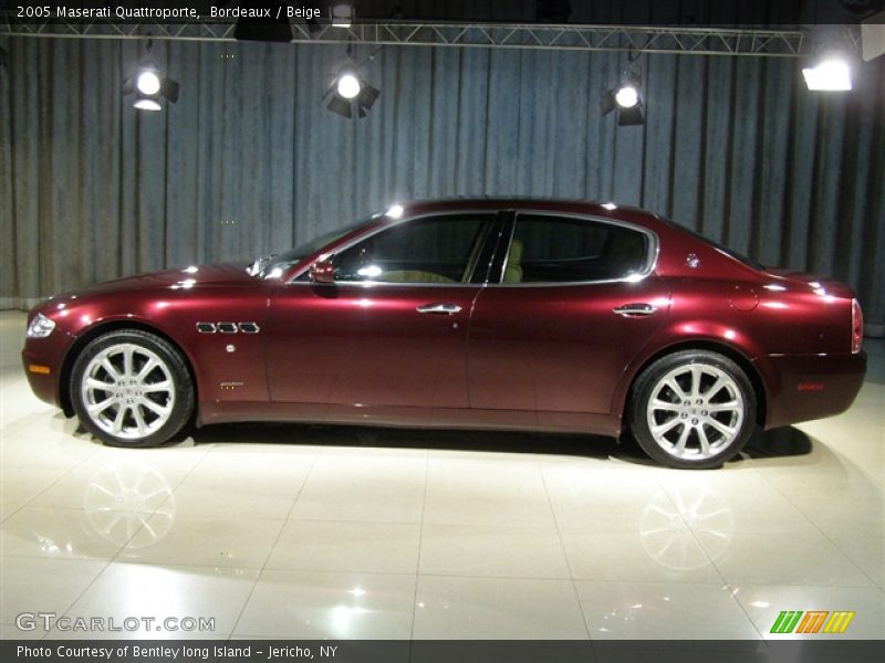 Bordeaux / Beige 2005 Maserati Quattroporte
