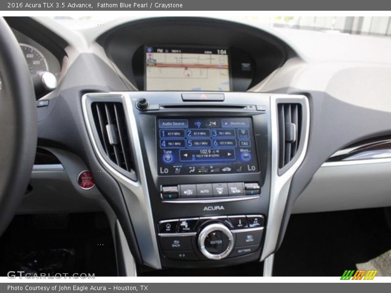 Controls of 2016 TLX 3.5 Advance