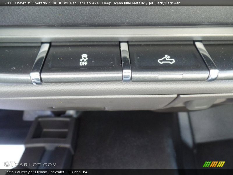 Deep Ocean Blue Metallic / Jet Black/Dark Ash 2015 Chevrolet Silverado 2500HD WT Regular Cab 4x4