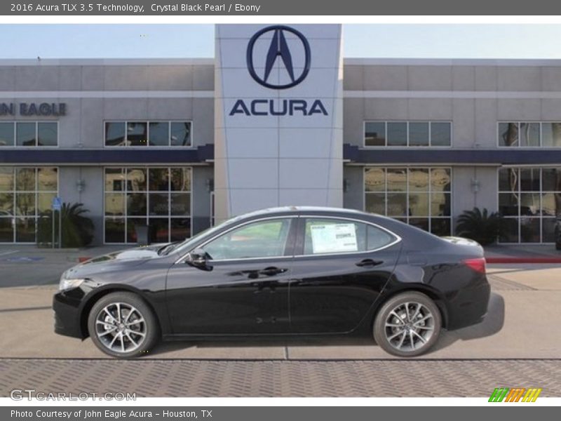 Crystal Black Pearl / Ebony 2016 Acura TLX 3.5 Technology