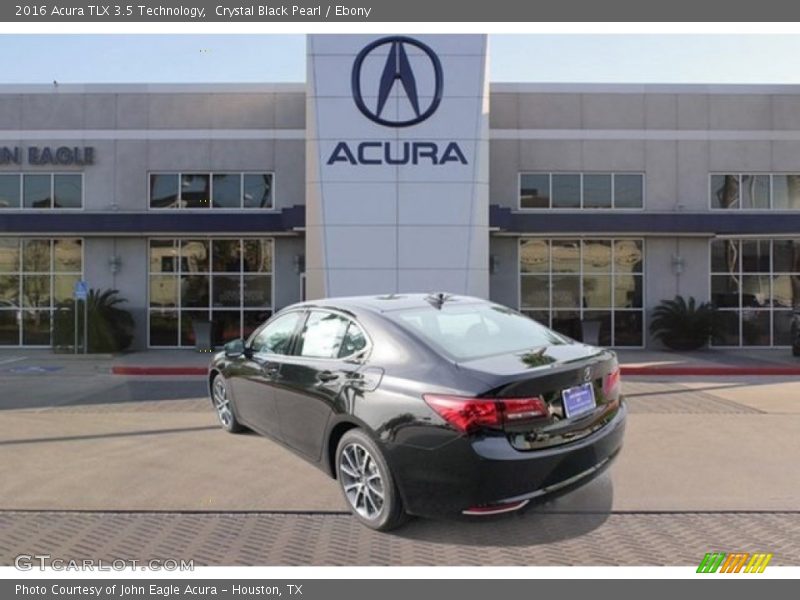 Crystal Black Pearl / Ebony 2016 Acura TLX 3.5 Technology