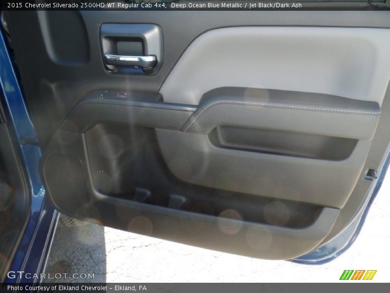 Deep Ocean Blue Metallic / Jet Black/Dark Ash 2015 Chevrolet Silverado 2500HD WT Regular Cab 4x4
