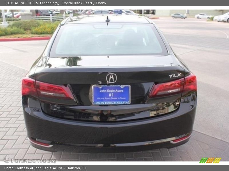 Crystal Black Pearl / Ebony 2016 Acura TLX 3.5 Technology