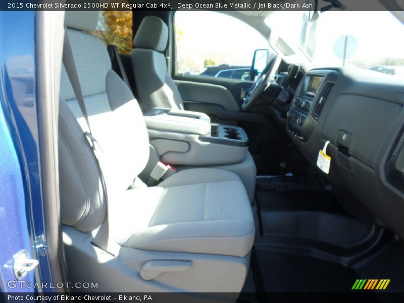Deep Ocean Blue Metallic / Jet Black/Dark Ash 2015 Chevrolet Silverado 2500HD WT Regular Cab 4x4