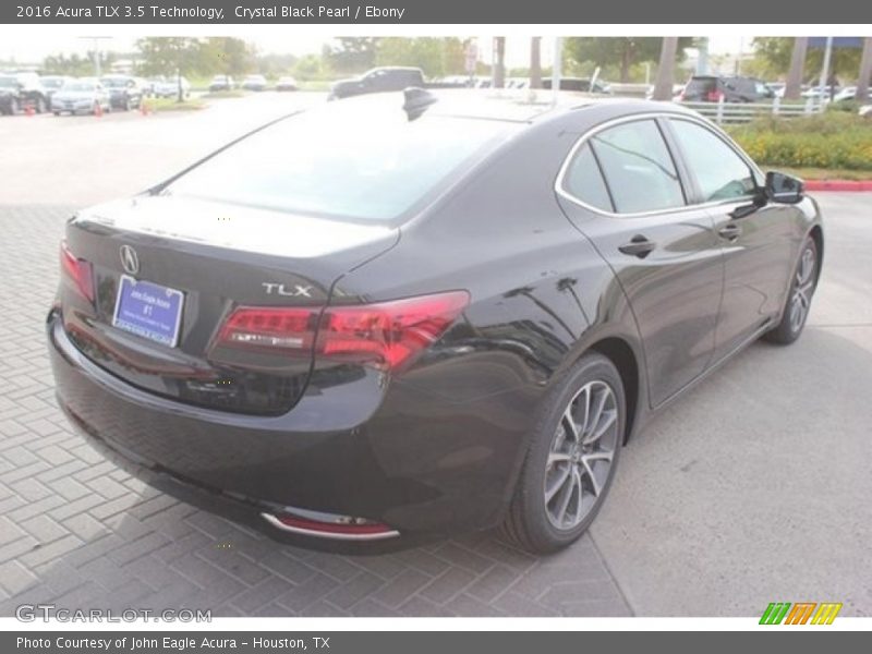 Crystal Black Pearl / Ebony 2016 Acura TLX 3.5 Technology