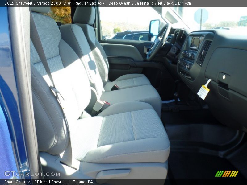 Deep Ocean Blue Metallic / Jet Black/Dark Ash 2015 Chevrolet Silverado 2500HD WT Regular Cab 4x4