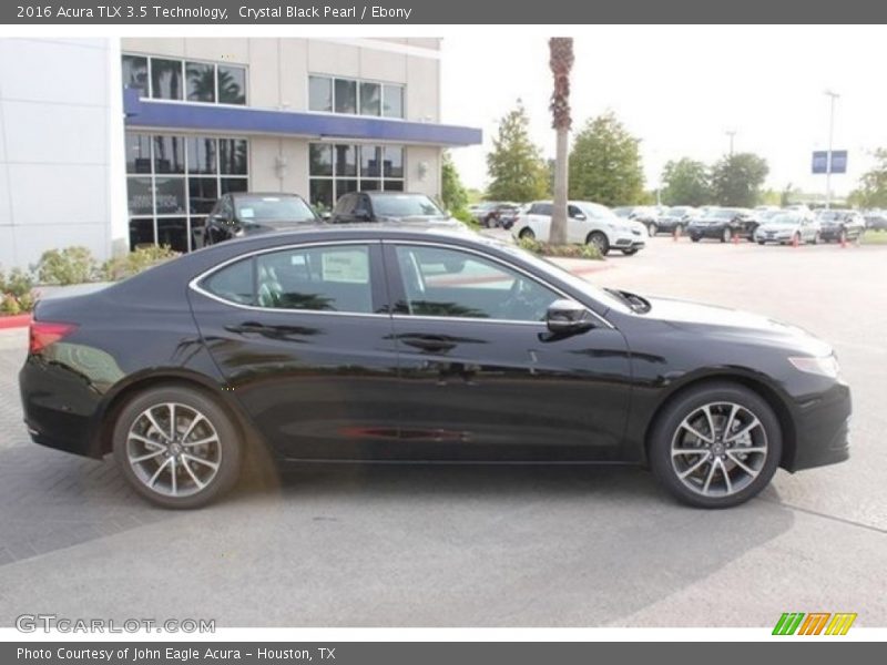 Crystal Black Pearl / Ebony 2016 Acura TLX 3.5 Technology