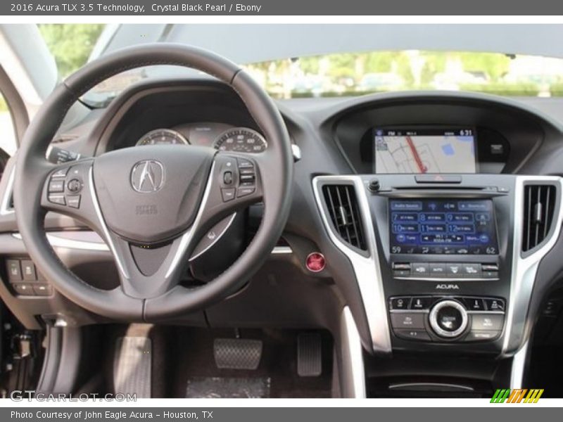 Crystal Black Pearl / Ebony 2016 Acura TLX 3.5 Technology