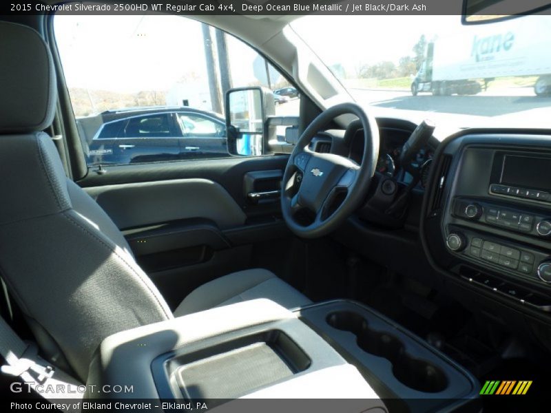 Deep Ocean Blue Metallic / Jet Black/Dark Ash 2015 Chevrolet Silverado 2500HD WT Regular Cab 4x4