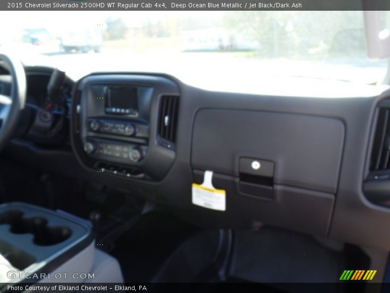 Deep Ocean Blue Metallic / Jet Black/Dark Ash 2015 Chevrolet Silverado 2500HD WT Regular Cab 4x4